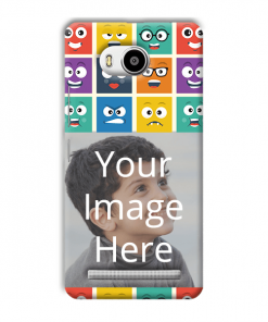 Emoji Expressions Design Custom Back Case for Lenovo A7700