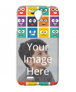 Emoji Expressions Design Custom Back Case for Lenovo A850