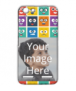 Emoji Expressions Design Custom Back Case for Lenovo K5 Plus