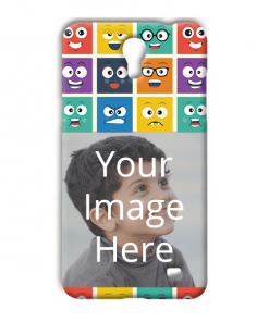 Emoji Expressions Design Custom Back Case for Samsung Galaxy Mega 2