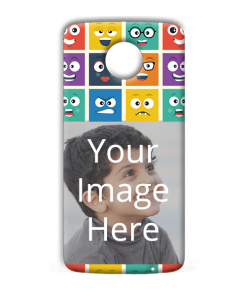 Emoji Expressions Design Custom Back Case for Motorola Moto Z Play