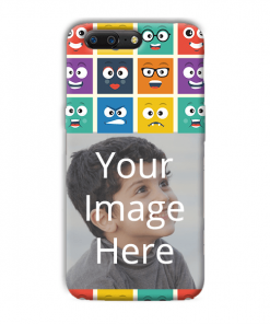 Emoji Expressions Design Custom Back Case for OnePlus 5