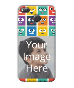 Emoji Expressions Design Custom Back Case for Xiaomi Redmi 4