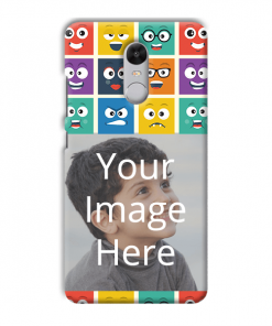 Emoji Expressions Design Custom Back Case for Xiaomi Redmi Note 4