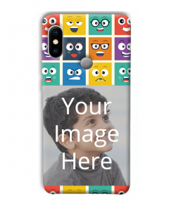 Emoji Expressions Design Custom Back Case for Redmi Note 5 Pro
