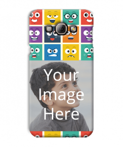 Emoji Expressions Design Custom Back Case for Samsung Galaxy A8
