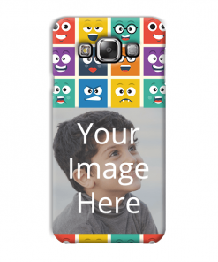 Emoji Expressions Design Custom Back Case for Samsung Galaxy Grand 2