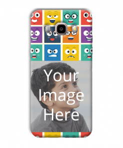 Emoji Expressions Design Custom Back Case for Samsung Galaxy On8