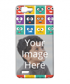 Emoji Expressions Design Custom Back Case for Vivo X5L