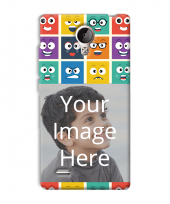Emoji Expressions Design Custom Back Case for Vivo Y21L