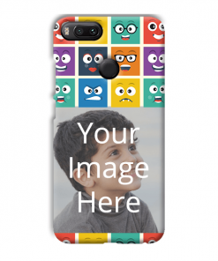 Emoji Expressions Design Custom Back Case for Xiaomi Mi A1