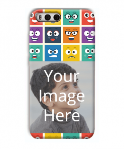 Emoji Expressions Design Custom Back Case for Xiaomi Mi 6 Mi6