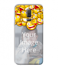 Emoji Design Custom Back Case for Samsung Galaxy J8 (2018, Infinity Display)