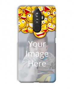 Emoji Design Custom Back Case for Lenovo K8 Note