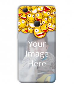 Emoji Design Custom Back Case for Vivo V7