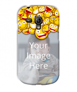 Emoji Design Custom Back Case for Samsung Galaxy S Duos S7562