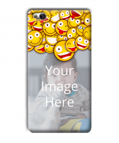 Emoji Design Custom Back Case for InFocus M535
