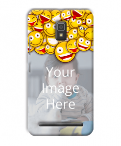 Emoji Design Custom Back Case for Lenovo A6600 Plus