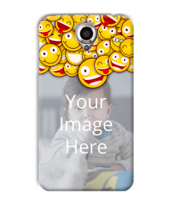 Emoji Design Custom Back Case for Lenovo S820