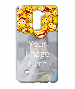 Emoji Design Custom Back Case for LG Stylus 2
