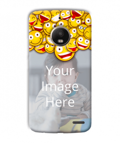Emoji Design Custom Back Case for Motorola Moto E4