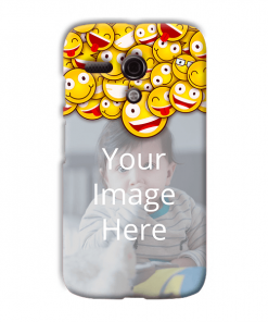 Emoji Design Custom Back Case for Motorola Moto G1 1st Gen