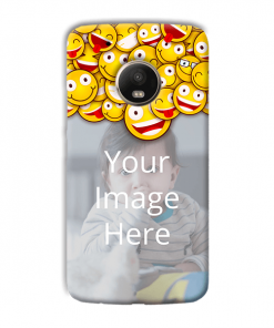 Emoji Design Custom Back Case for Motorola Moto G5 Plus