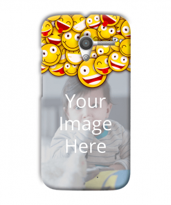 Emoji Design Custom Back Case for Motorola Moto X1 1st Gen