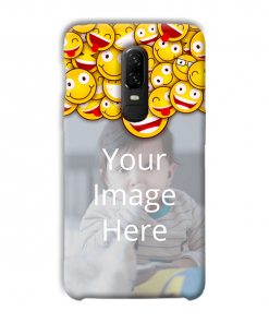 Emoji Design Custom Back Case for OnePlus 6