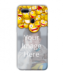 Emoji Design Custom Back Case for Oppo F9 Pro