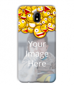 Emoji Design Custom Back Case for Samsung Galaxy J7 Pro