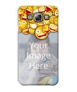 Emoji Design Custom Back Case for Samsung Galaxy E5
