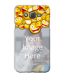 Emoji Design Custom Back Case for Samsung Galaxy J1
