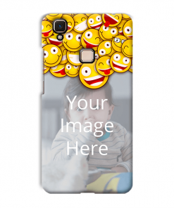 Emoji Design Custom Back Case for Vivo V3 Max