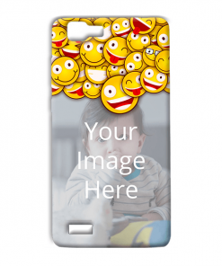 Emoji Design Custom Back Case for Vivo X3L