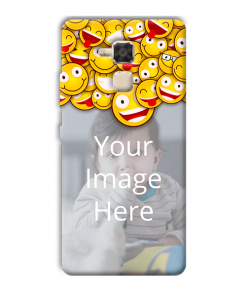 Emoji Design Custom Back Case for ASUS Zenfone 3 Max ZC520TL