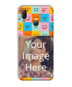 Flat Emoji Design Custom Back Case for Huawei Nova 3i