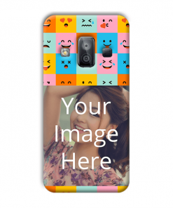 Flat Emoji Design Custom Back Case for Samsung Galaxy J7 Duo