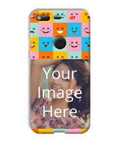 Flat Emoji Design Custom Back Case for Google Pixel