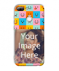 Flat Emoji Design Custom Back Case for Huawei Honor 9 Lite