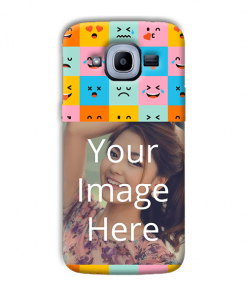 Flat Emoji Design Custom Back Case for Samsung Galaxy J2 Pro