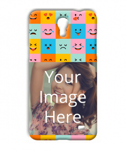 Flat Emoji Design Custom Back Case for Samsung Galaxy Mega 2