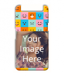 Flat Emoji Design Custom Back Case for Oppo N1