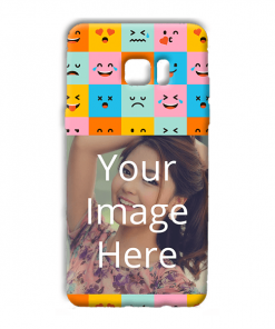 Flat Emoji Design Custom Back Case for Samsung Galaxy Note 7