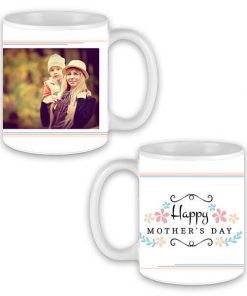 Custom White Mug - Happy Mother's Day Design