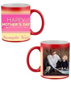 Custom Red Magic Mug - Mother's Day Design