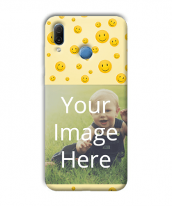 Smiley Design Custom Back Case for Huawei Honor Play