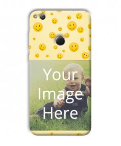 Smiley Design Custom Back Case for Huawei P8 Lite