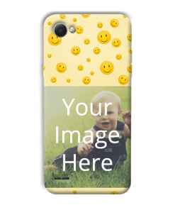 Smiley Design Custom Back Case for LG Q6 Plus