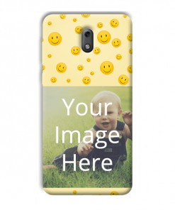Smiley Design Custom Back Case for Nokia 2
